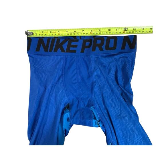 Nike Pro Hypercool Compression Pants Blue Camo Print Men’s Size Medium - Picture 5 of 5